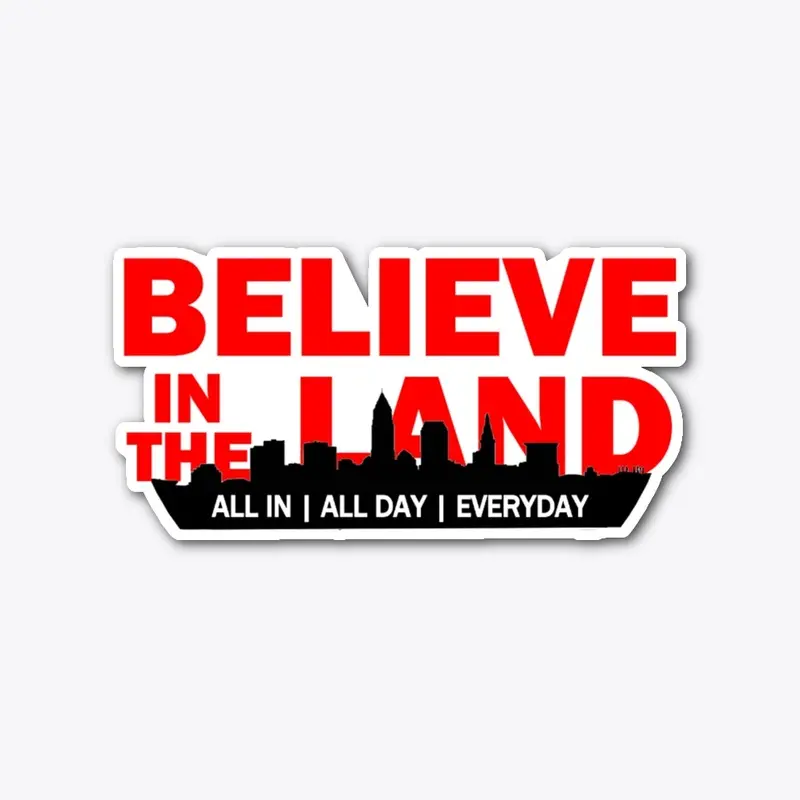 Believe In The Land Logo Accessories